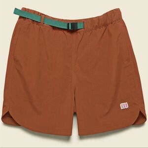 ☀️3/$25 Topo designs river shorts mens large burnt orange terracotta